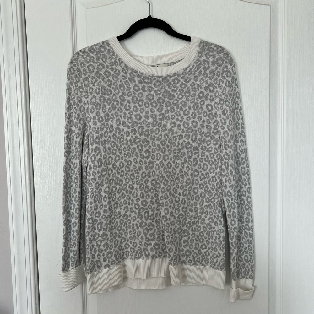 Cheetah print sweater by A New Day in a size medium for sale